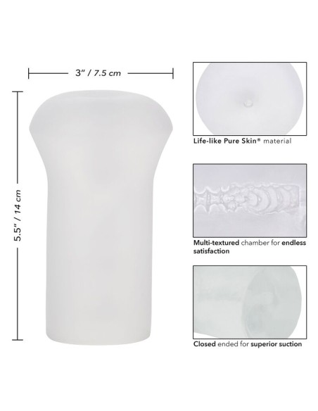 CALEX MASTURBADOR BOUNDLESS STROKER TRANSPARENTE