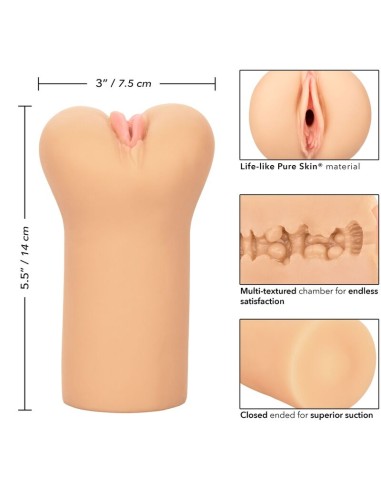 CALEX BOUNDLESS VULVA MASTURBADOR TONO LIGHT