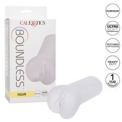 CALEX BOUNDLESS VULVA MASTURBADOR TRANSPARENTE 2