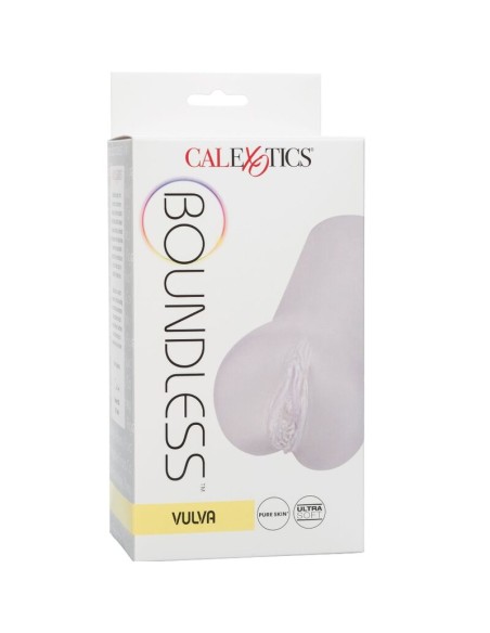 CALEX BOUNDLESS VULVA MASTURBADOR TRANSPARENTE