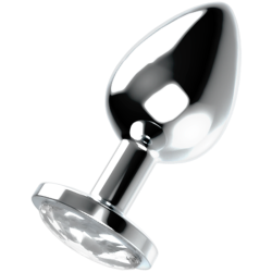 OHMAMA PLUG ANAL CON CRISTAL AZUL L 2