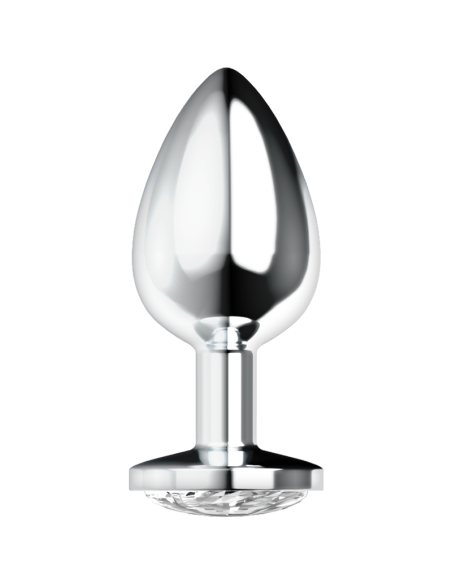 OHMAMA PLUG ANAL ACERO CON CRISTAL