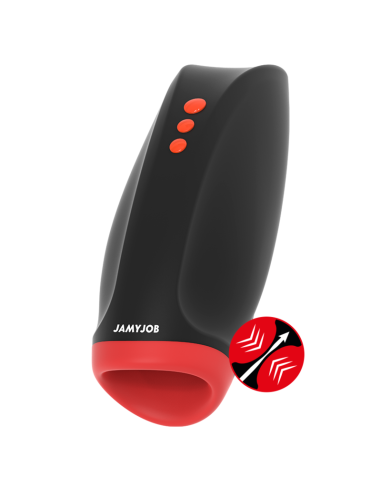 JAMYJOB NOVAX MASTURBADOR CON VIBRACION Y COMPRESIoN