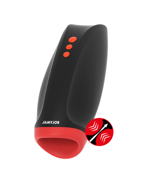 JAMYJOB NOVAX MASTURBADOR CON VIBRACION Y COMPRESIoN