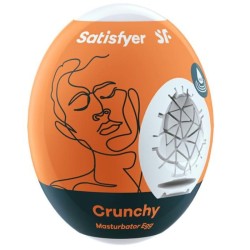 SATISFYER CRUNCHY HUEVO MASTURBADOR