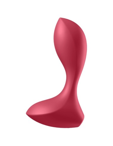 SATISFYER BACKDOOR LOVER PLUG ANAL VIBRADOR ROJO