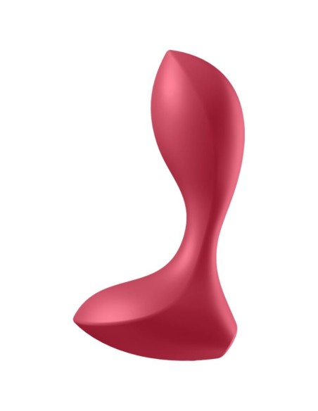 SATISFYER BACKDOOR LOVER PLUG ANAL VIBRADOR ROJO