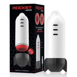 JAMYJOB ROCKET MASTURBADOR TECNOLOGiA SOFT COMPRESSION Y VIBRACION