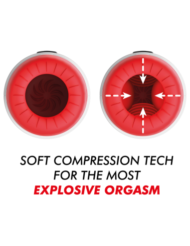 JAMYJOB ROCKET MASTURBADOR TECNOLOGiA SOFT COMPRESSION Y VIBRACION
