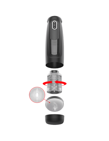 JAMYJOB TORNADO MASTURBADOR 360 ROTATE TECH
