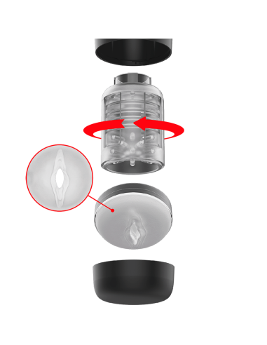 JAMYJOB TORNADO MASTURBADOR 360 ROTATE TECH