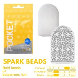 TENGA SPARK BEARDS MASTURBADOR POCKET