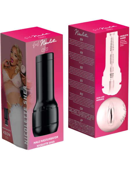 KIIROO KEON FEEL NICOLETTE SHEA STROKER LUBRICANTE AQUA QUALITY 50 ML