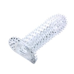 FUNDA ROSA SILICONA CON PUNTOS ESTIMULANTES 142 CM 2