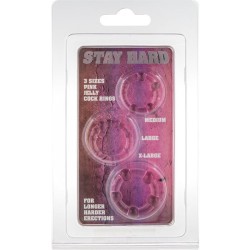 SEVENCREATIONS JUEGO TRES ANILLOS PENE ROSA 2