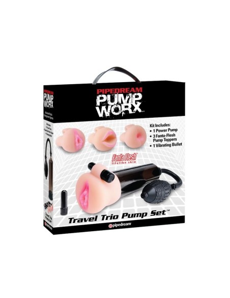PUMP WORX BOMBA DE SUCCION CON MASTURBADOR