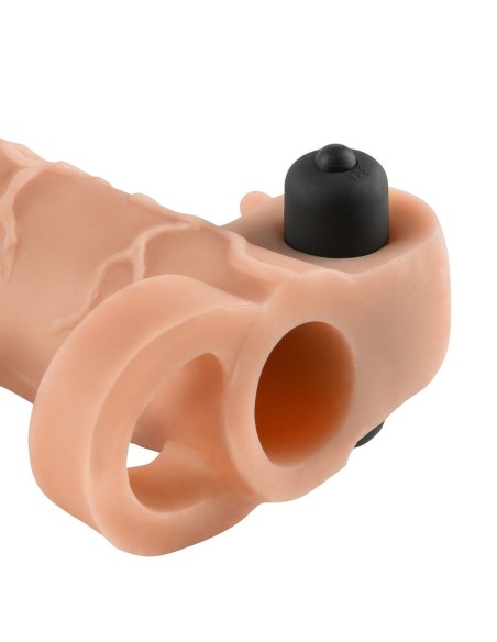 EXTENSION PARA EL PENE CON VIBRADOR REAL FEEL 2