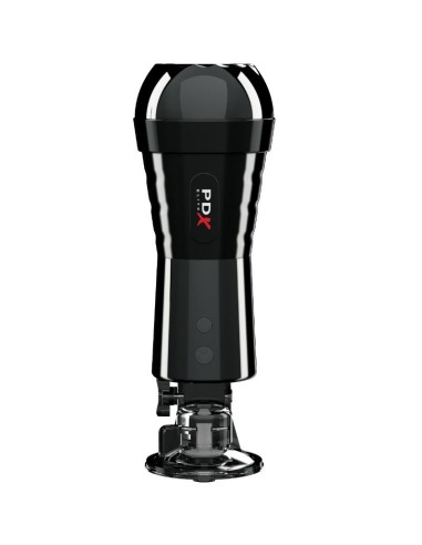 PDX ELITE MASTURBADOR CON VIBRACIoN Y EFECTO COMPRESOR