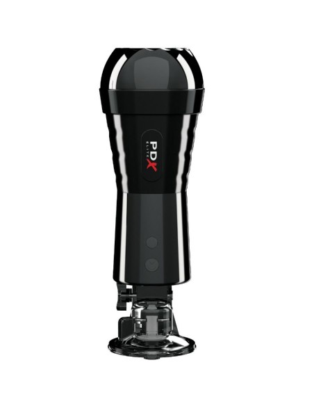 PDX ELITE MASTURBADOR CON VIBRACIoN Y EFECTO COMPRESOR