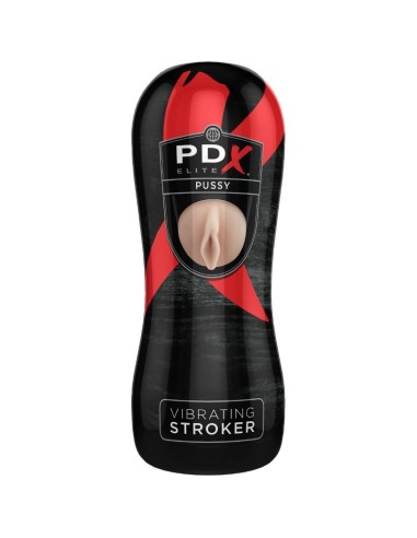 PDX ELITE MASTURBADOR CON VIBRACION VAGINA