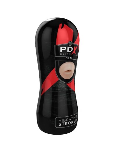 PDX ELITE MASTURBADOR CON VIBRACION BOCA