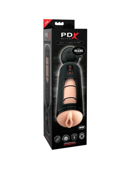 PDX ELITE MASTURBADOR RECARGABLE MEGA