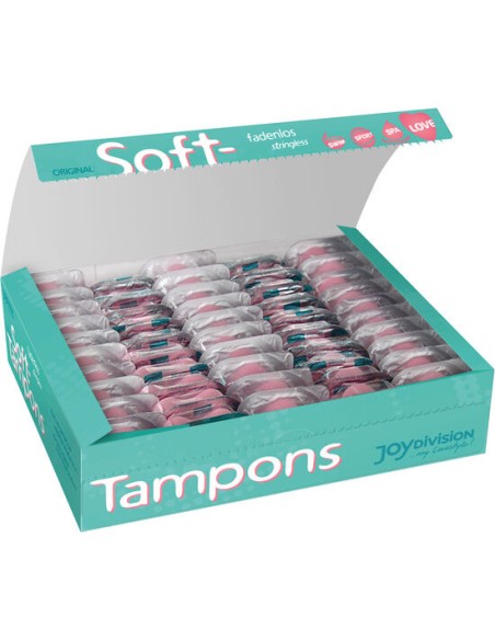 SOFT TAMPONS TAMPONES ORIGINALES MINI LOVE 50UDS