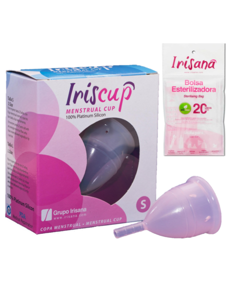IRISCUP COPA MESTRUAL ROSA PEQUENA