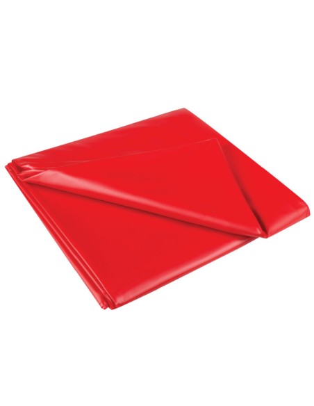 SEXMAX SABANA ROJA DE PLASTICO REUTILIZABLE