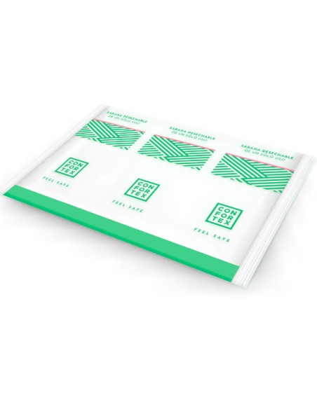 CONFORTEX SABANAS HIGIeNICAS DESECHABLES EN BOLSA INDIVIDUAL