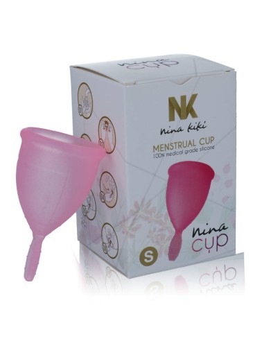 NINA CUP COPA MENSTRUAL TALLA S ROSA