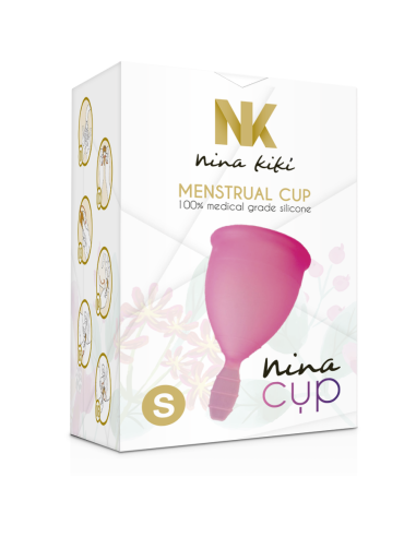NINA CUP COPA MENSTRUAL TALLA S ROSA