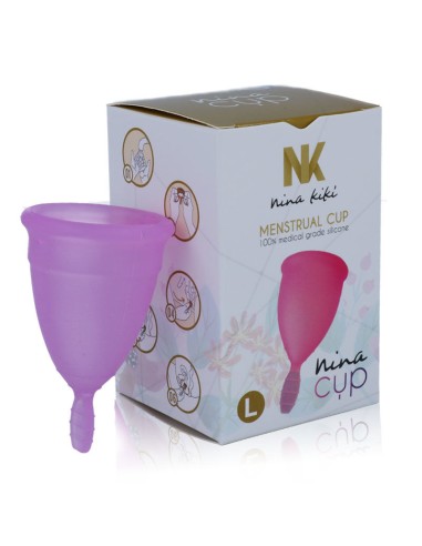 NINA CUP COPA MENSTRUAL TALLA L LILA