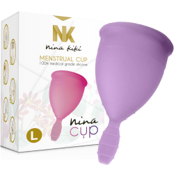 NINA CUP COPA MENSTRUAL TALLA L LILA