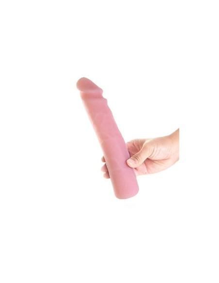 DILDO SILICONA TACTO PIEL REALISTICO 23 CM