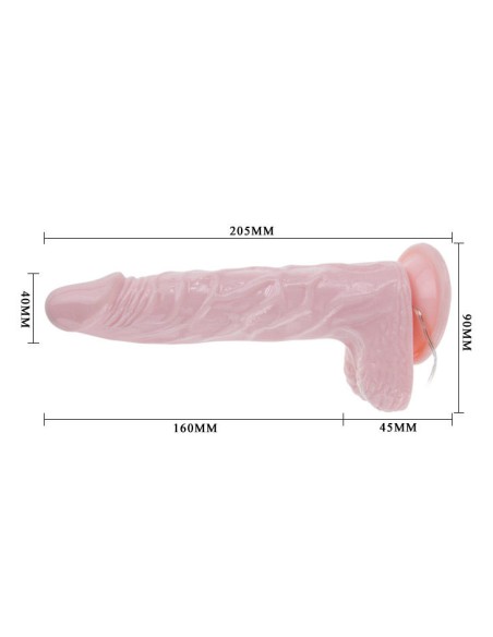 LY BAILE SUPER ROTATION DILDO REALISTICO 205CM
