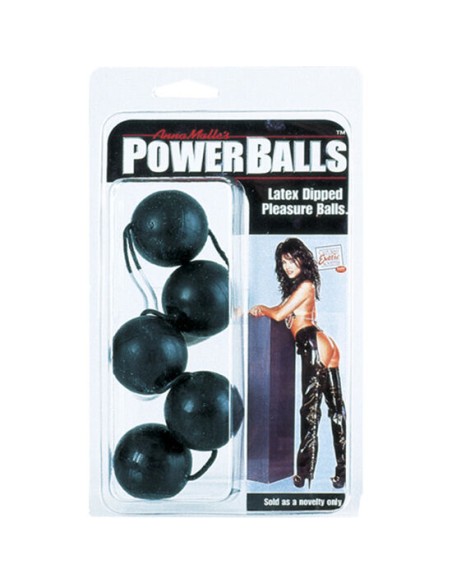 CALEXPOWER BOLAS ANAL VAGINAL NEGRO
