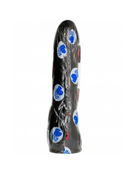 ALL BLACK DILDO NEGRO REALISTICO 20CM