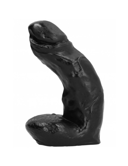ALL BLACK DILDO REALISTICO 15CM