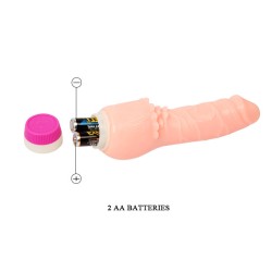 BAILE WAVES OF PLEASURE REALISTIC VIBRATING 195CM 2