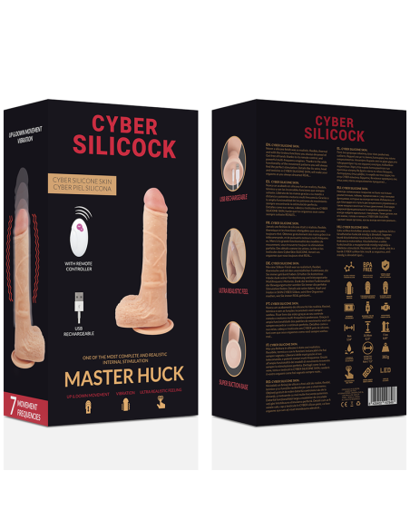 CYBER SILICOCK REALISTICO CONTROL REMOTO MASTER HUCK CYBER SILICOCK REALISTICO CONTROL REMOTO MASTER HUCK