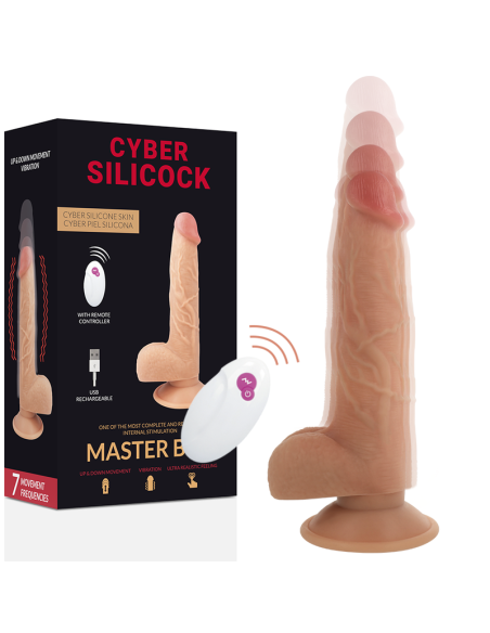 CYBER SILICOCK REALISTICO CONTROL REMOTO MASTER BEN CYBER SILICOCK REALISTICO CONTROL REMOTO MASTER BEN