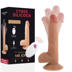 CYBER SILICOCK REALISTICO CONTROL REMOTO MR JOHN 2