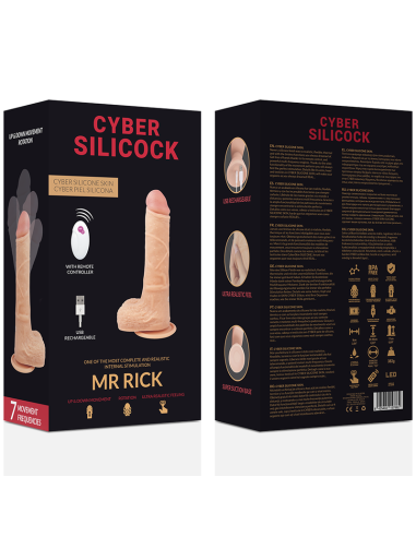 CYBER SILICOCK REALISTICO CONTROL REMOTO MR RICK