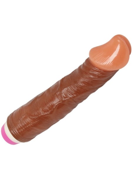 WAVES OF PLEASURE VIBRADOR REALiSTICO MARRON 23 CM