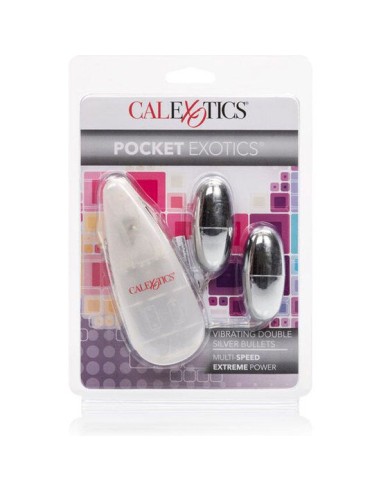 CALEX BALAS VIBRADORAS DORADAS DUO SILVER