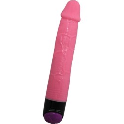 COLORFUL SEX VIBRADOR REALISTICO ROSA 23 CM 2