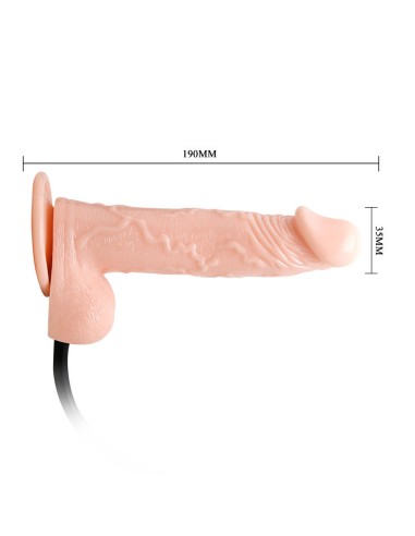 DILDO REALISTICO VIBRADOR E INFLABLE