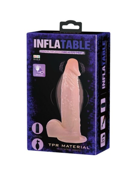 DILDO REALISTICO VIBRADOR E INFLABLE