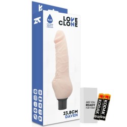 LOVECLONE DAVEN SELF LUBRICATION REALISTICO 238 CM 2